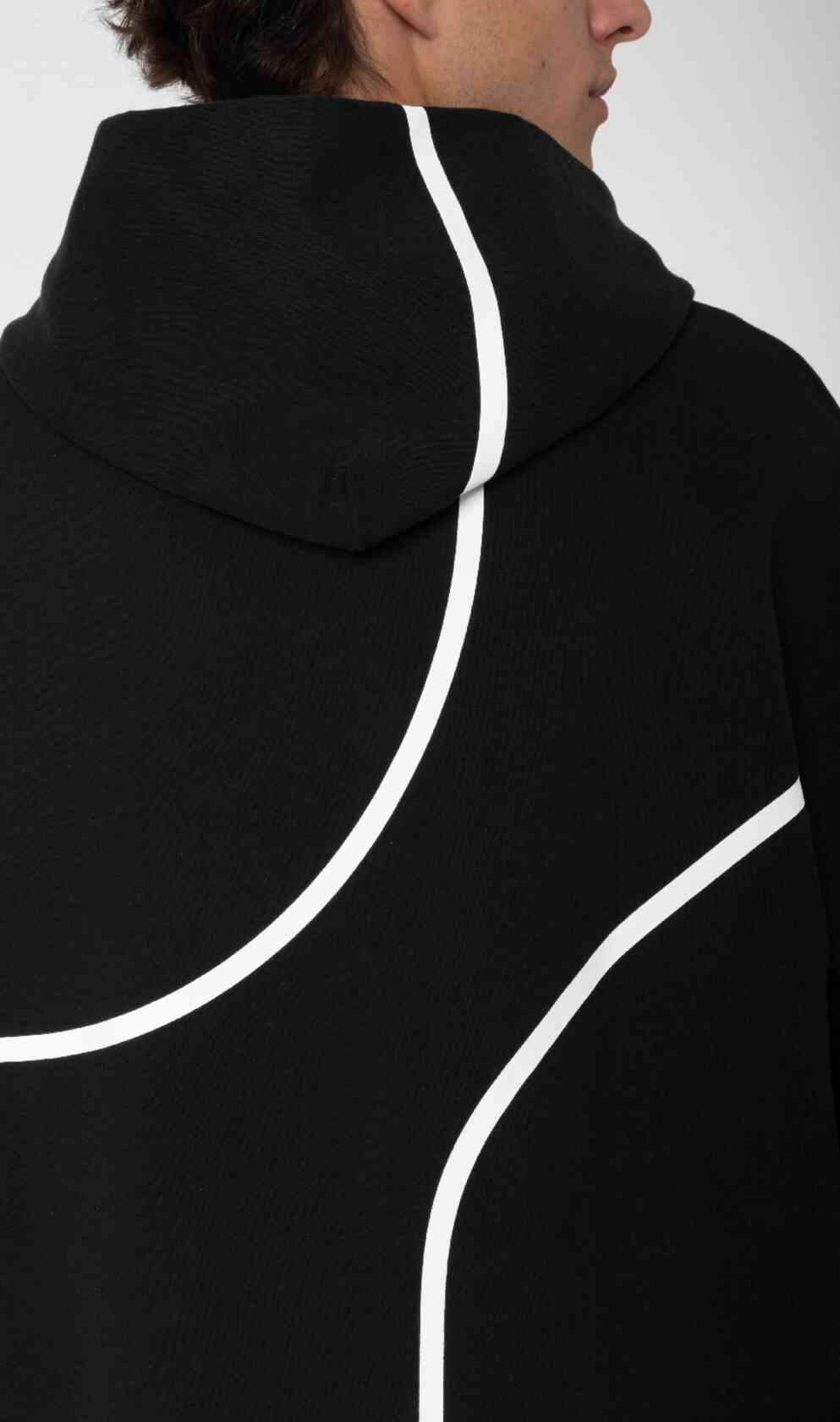 Adidas originals eqt outline hoodie in black dh5216 best sale